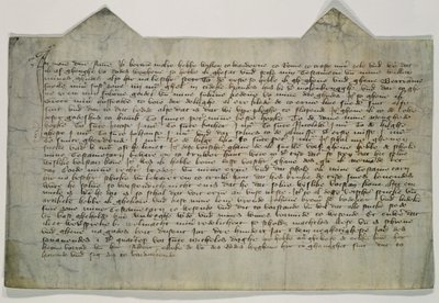 Last will and testament of the artist Master Bertram, 1390 by German School